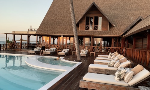 Bohol island beach resort with turquoise waters and white sand