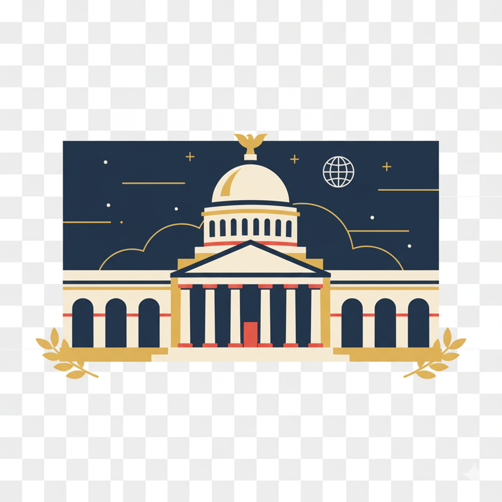 Government building representing governance and politics